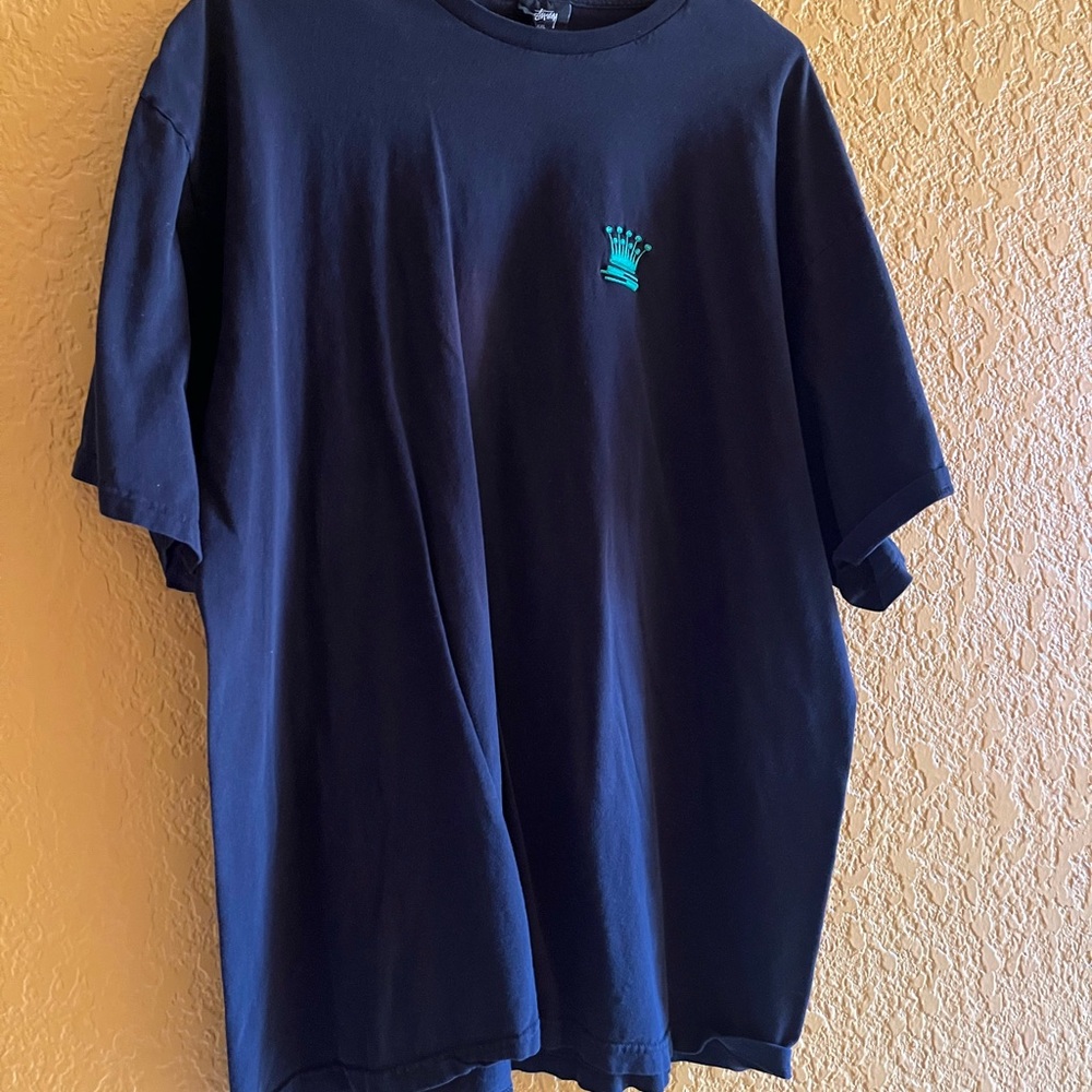 STUSSY - EMBROIDERED CROWN - XXL/BLACK